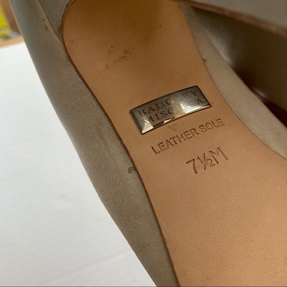 Badgley Mischka Art Deco Heels - Picture 14 of 16